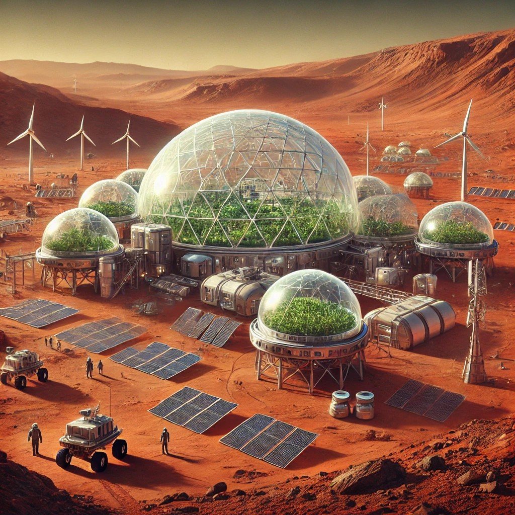 Colonising Mars