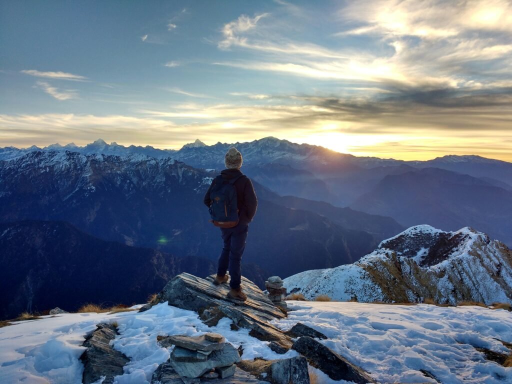 attractive personality development person on mountain symbol (Credit: Unsplash)